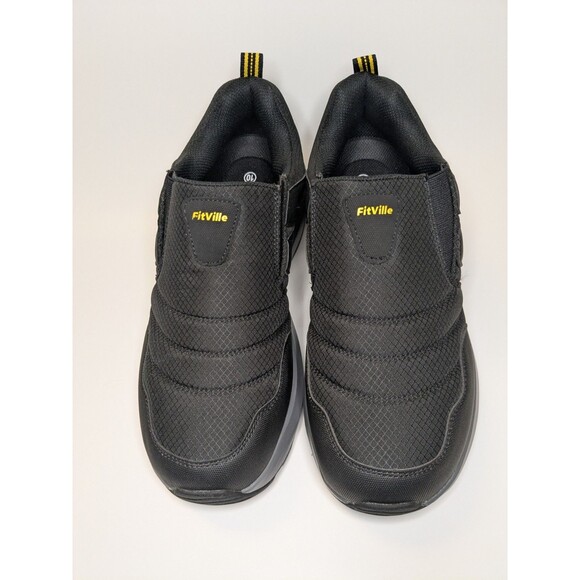 FitVille Explorer Slip-On Shoes Men’s 10EW Extra Wide Comfort Orthopedic Walking main image 4